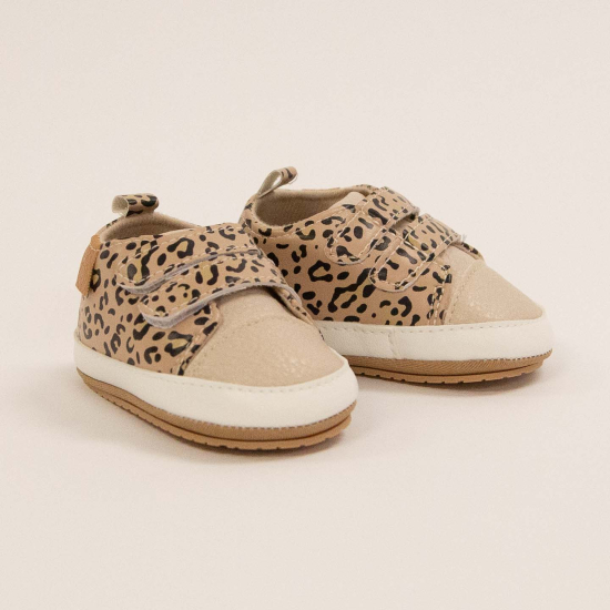 Cheetah Velcro Sneakers