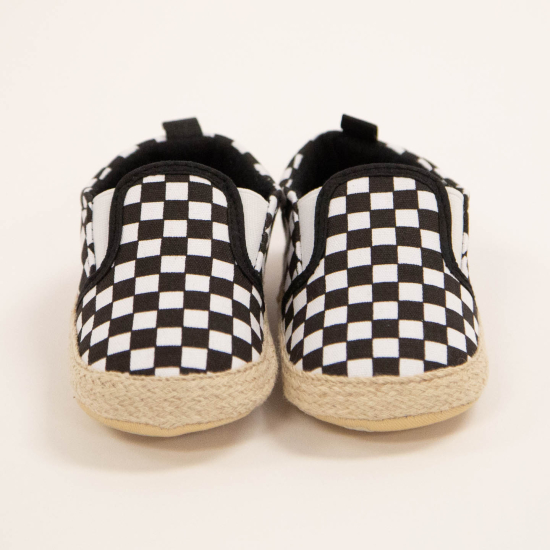 Checkered Canvas Sneakers